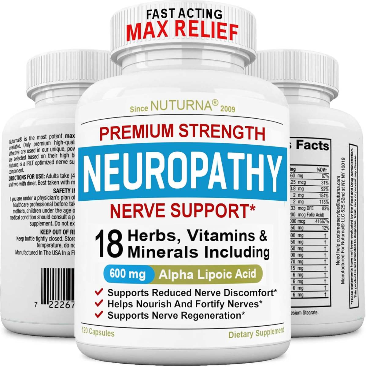 Neuropathy Support Nerve Supplement