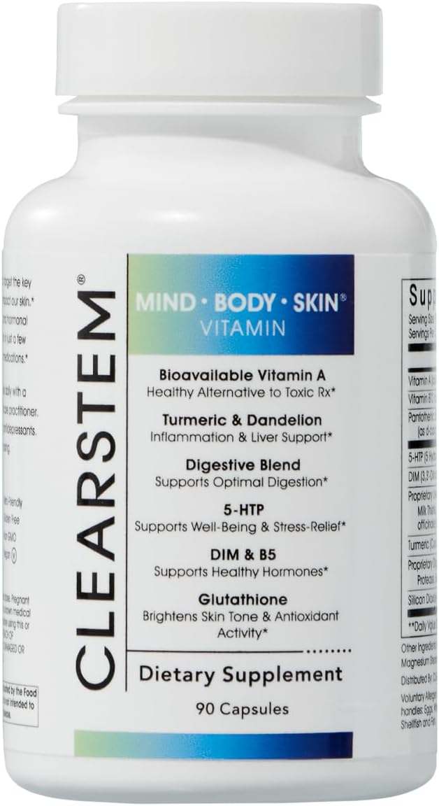 CLEARSTEM - MINDBODYSKIN Hormonal Acne Supplement